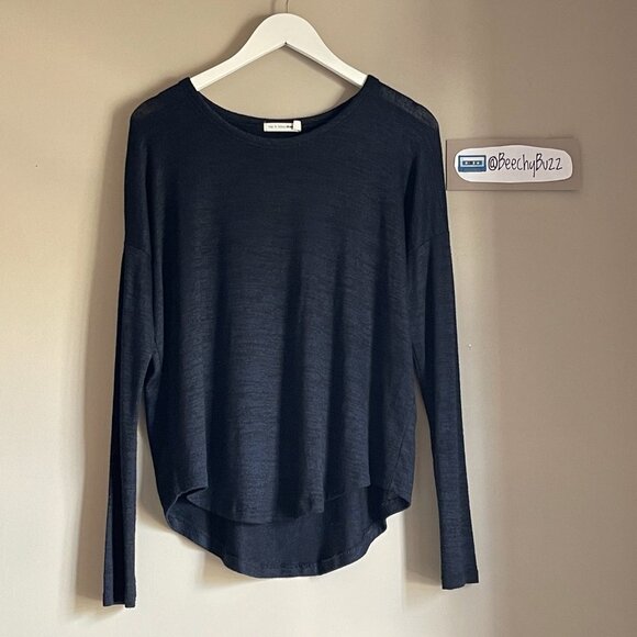 Women’s Rag & Bone Hudson Long-Sleeve Tee Size M - Picture 15 of 15
